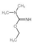 1-ethoxy-N,N-dimethyl-methanimidamide结构式