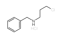 Benzenemethanamine,N-(3-chloropropyl)-, hydrochloride (1:1) Structure