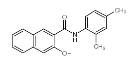 3-羟基-2',4'-二甲基-2-萘苯胺结构式
