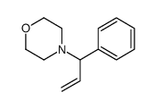 4-(1-phenylprop-2-enyl)morpholine结构式