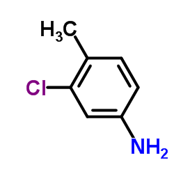 2-Chloro-4-aminotoluene Structure