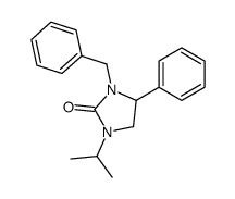 3-benzyl-4-phenyl-1-propan-2-ylimidazolidin-2-one Structure