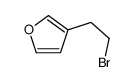 3-(2-bromoethyl)furan Structure