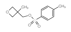 (3-甲基氧杂环丁烷-3-基)甲基4-甲基苯磺酸酯结构式