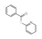 phenyl-pyridin-2-ylsulfanyl-methanone结构式