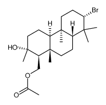 (+/-)-isoaplysin-20 acetate Structure