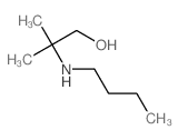 1-Propanol,2-(butylamino)-2-methyl-结构式