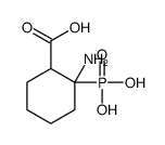 2-amino-2-phosphono-cyclohexane-1-carboxylic acid结构式