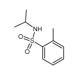 N-isopropyl-2-methyl-benzenesulfonamide Structure