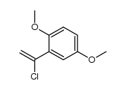 1-chloro-1-(2,5-dimethoxyphenyl)ethene结构式