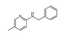 N-benzyl-5-methylpyridin-2-amine结构式