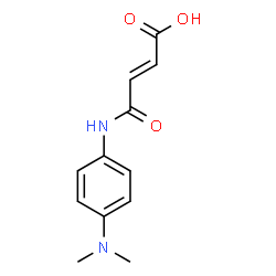 (E)-4-((4-(dimethylamino)phenyl)amino)-4-oxobut-2-enoic acid Structure