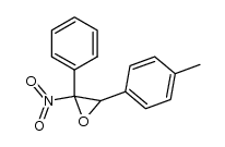 3-(4-methylphenyl)-2-nitro-2-phenyl oxirane Structure