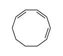 cyclodeca-1,3,5-triene结构式