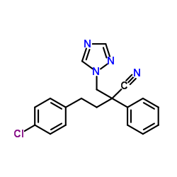 4-(4-氯苯基)-2-苯基-2-(1H-1,2,4-三唑-1-甲基)丁腈图片