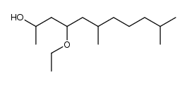 4-ethoxy-6,10-dimethylundecan-2-ol结构式