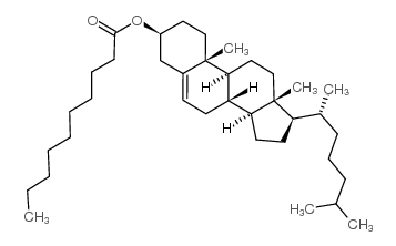 癸酸胆固醇酯结构式