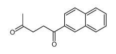 1-naphthalen-2-ylpentane-1,4-dione结构式