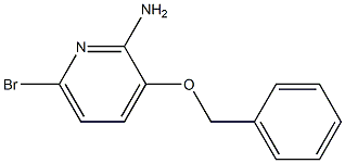 3-(苄氧基)-6-溴吡啶-2-胺结构式