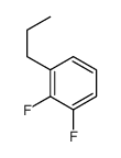 1,2-difluoro-3-propylbenzene Structure