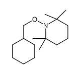 1-(cyclohexylmethoxy)-2,2,6,6-tetramethylpiperidine Structure