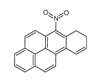 6-nitro-7,8-dihydrobenzo[a]pyrene结构式