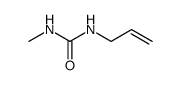N-allyl-N'-methyl-urea Structure