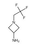 1-(2,2,2-三氟乙基)氮杂环丁烷-3-胺结构式