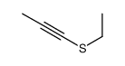 1-ethylsulfanylprop-1-yne结构式