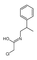2-chloro-N-(2-phenylpropyl)acetamide Structure