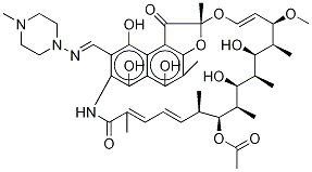 25-Deacetyl-21-acetyl RifaMpicin Structure