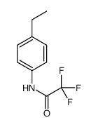 Acetamide, N-(4-ethylphenyl)-2,2,2-trifluoro-结构式