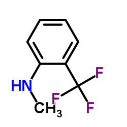 2-三氟甲基-N-甲基苯胺结构式