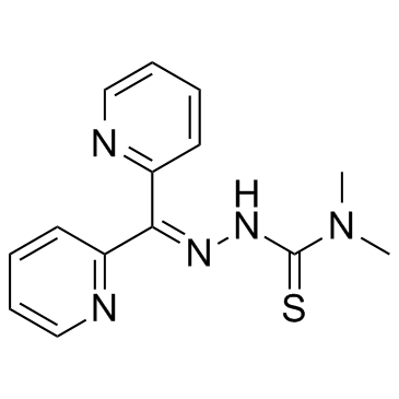 铁螯合剂,Dp44mT结构式
