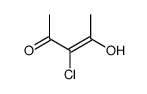 3-chloro-pentane-2,4-dione 2-enol tautomer结构式