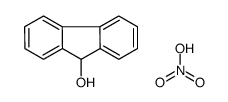 9H-fluoren-9-ol,nitric acid结构式