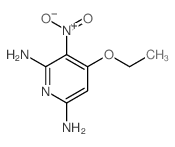2,6-Pyridinediamine,4-ethoxy-3-nitro-结构式