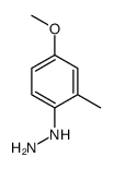 (4-Methoxy-2-methylphenyl)hydrazine structure