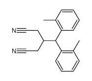 β-(2,2'-Dimethylbenzhydryl)glutaronitrile Structure