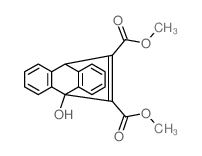 9-Hydroxy-9,10-dihydro-9,10-ethenoanthracen-11,12-dicarbonsaeure-dimethylester Structure