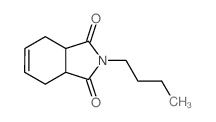 N-BUTYL-1,2,3,6-TETRAHYDRONAPHTH-ALIMIDE结构式
