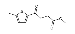 4-(5-methyl-[2]thienyl)-4-oxo-butyric acid methyl ester Structure