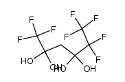 3,3-dihydroperfluorohexane-2,2,4,4-tetraol结构式