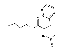 butyl 2-acetylamino-3-phenylpropanoate结构式