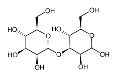 3-O-(Α-D-鼠李糖)-D-吡喃甘露糖结构式