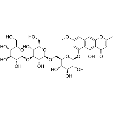红镰霉素三葡萄糖苷结构式