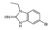 5-Bromo-1-ethyl-1H-benzimidazol-2-amine Structure
