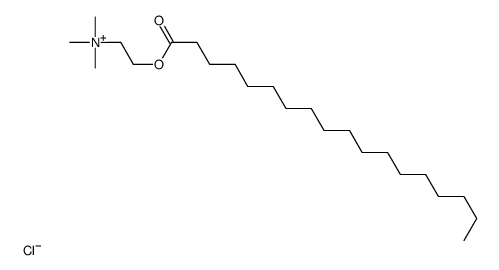 trimethyl[2-(stearoyloxy)ethyl]ammonium chloride structure