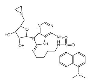 8-氨基[1“-(N”-丹酰基)-4“-氨基丁基]-5'-(1-叠氮基)-5'-脱氧腺苷图片