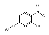 6-甲氧基-3-硝基吡啶-2-醇结构式